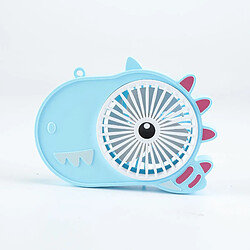 Avis (Bleu) Ventilateur de Conception en Forme de Poche Portable de Poche de Bande Dessinée Rechargeable par Usb