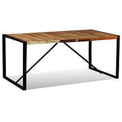 Acheter vidaXL Table à manger Bois de récupération massif 180 cm