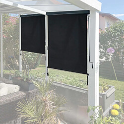 Mendler Store enrouleur vertical HWC-F42, store extérieur, Protection anti-UV 50 ~ 250x180 cm, anthracite