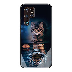 Coque en TPU anti-rayures chat pour votre Samsung Galaxy S22 Ultra