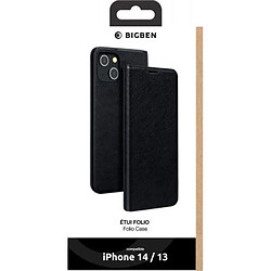 Bigben Etui Folio Standard noir pour iPhone 14