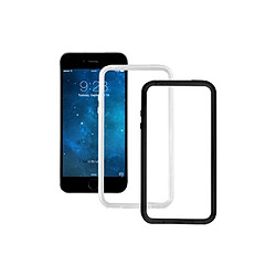 BIGBEN Lot de 2 Bumpers pour iPhone 6 Plus (5.5'') - Noir / transparent