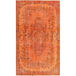 Vidal Tapis de laine 262x152 orange Ultra Vintage