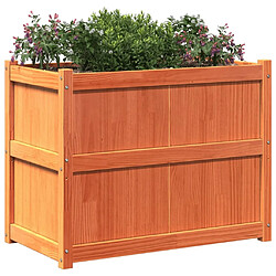 Acheter Maison Chic Jardinière,Bac à fleurs - pot de fleur cire marron 90x50x70 cm bois de pin massif -GKD84753