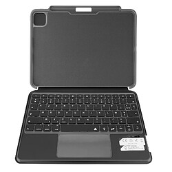 MW Étui Clavier pour iPad Pro 11 2022 Bluetooth Fonction Support intégré Noir