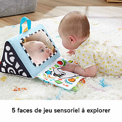 Avis Fisher-Price Jouet Musical Mon Piano D?Éveil Sensoriel pour Jeu À Plat Ventre Et sur Le Dos Bébés, avec Touches Lumineuses Multicolores Et Musique, Jouet Bébé, HND54