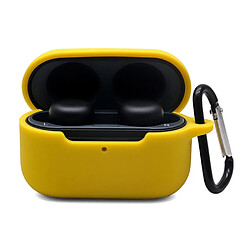 Coque en silicone, antichoc avec boucle de suspension jaune pour votre Echo Buds 2