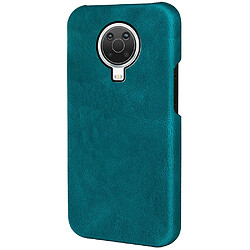 Coque en TPU + PU anti-griffes, cyan pour votre Nokia G20