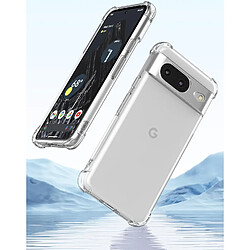 Coque Silicone Transparente Angles Renforces Pour Google Pixel 8 Little Boutik©