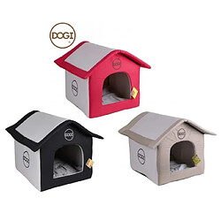 LOT DE 2 DOGI NID POUR ANIMAUX DE COMPAGNIE MAISON POUR CHIEN CHAT ANIMAUX NOIR 42CM+Dogi pas cher