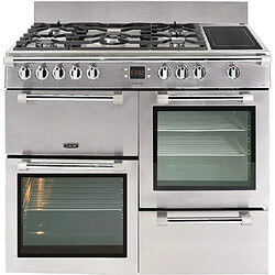 Cuisinière gaz 60l 5 feux inox - ck100f324x - LEISURE 