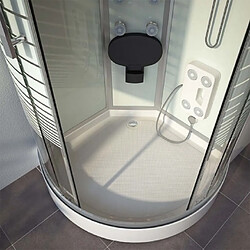 Acheter Cabine de douche Hammam 100 x 100 x 220 cm Desineo modèle blanc