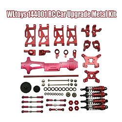 WLtoys 144001 RC Voiture Mise à Niveau Métal Kit Pièces Bras Arbre D'entraînement Rouge