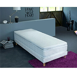 Mes Surmatelas mousse mémoire de forme 90x190cm CONFORTLUXE