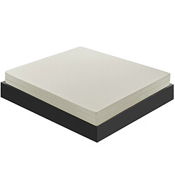 Materassi&Doghe Matelas 160x200 en mousse avec revêtement amovible modèle Fabry