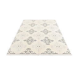 Avis Vidal Tapis de laine 203x152 beige Darya