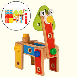 Avis Bloc De Construction En Bois Pour Enfants Construction Créative Puzzles Toy Style B 45pcs