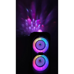 Acheter Inovalley Enceinte lumineuse Bluetooth KARAOKE 400W DuoSOUND