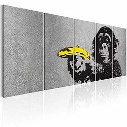 Paris Prix Tableau Imprimé Monkey & Banana 80 x 200 cm