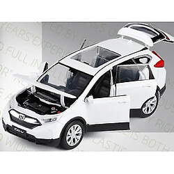 Universal 1:32 Honda CRV Modèle Modèle Alloy Car Die Toy Toy Car Model Sound and Light Toy Collectibles (blanc)