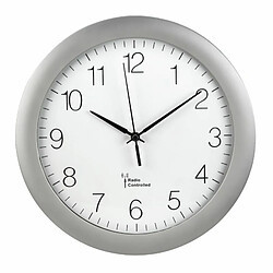 Radio wall clock Hama DCF PG-300 silver