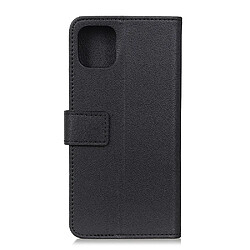 Etui en PU avec support couleur noir pour votre Apple iPhone 12 Max/12 Pro 6.1 pouces