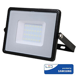 Vtac V-TAC-400 Projecteur LED 30W Boitier Noir IP65 Samsung Chip