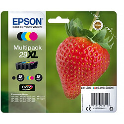 Cartouche d'encre originale Epson 235M138 Noir Epson Multipack Fraise 29XL C/M/J/N