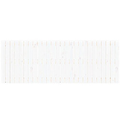 Acheter Maison Chic Tête de lit scandinave pour lit adulte,Meuble de chambre murale Blanc 166x3x60 cm Bois massif de pin -MN95429