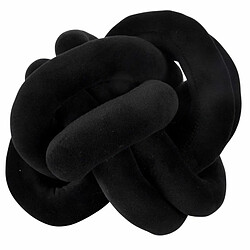 Paris Prix Coussin Nœud Déco Wild Kids 20cm Noir