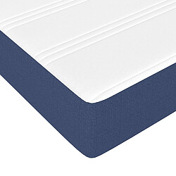 Acheter Maison Chic Matelas de lit à ressorts ensachés, Matelas doux Bleu 120x200x20 cm Tissu -GKD57959