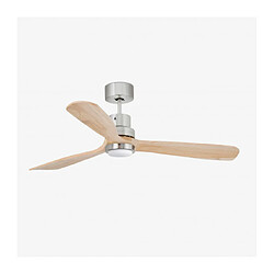 faro Plafonnier ventilateur Lantau Nickel satiné 39 Cm