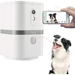 SKYMEE Petalk AI II : Caméra Interactive pour Chiens avec Distributeur de Friandises