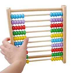 Acheter Wewoo Jouet en bois Jouets en enfants Math Abacus en apprentissage éducation préscolaire