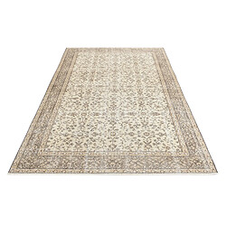 Vidal Tapis de laine 249x150 beige Ultra Vintage pas cher