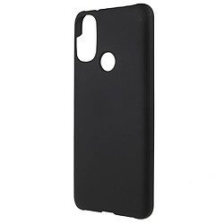 Coque en TPU anti-rayures, caoutchouté noir pour votre Motorola Moto E20/E30/E40