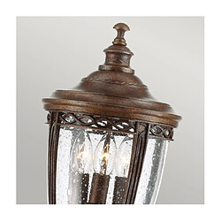 Elstead Lighting Lampe sur pied extérieur English Acier,Verre pressé Bronze britannique