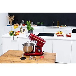 Avis Robot pâtissier multifonctions 5.5l 1500w rouge - bat-1519 - KITCHEN MOVE