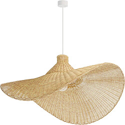 Avis ICONIK INTERIOR Lampe de Plafond en Rotin - Style Boho Bali - Sona Naturel