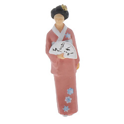 Acheter 1:64 Scène Modèle De Scénario De Femmes Japonaises Pour Enfants Groupe De Jouets Rose