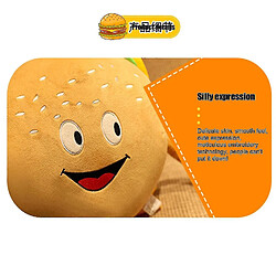 Universal Animaux en peluche 45 cm simulant poupée burger peau amicale mignon burger en peluche cadeau de noël