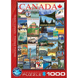 Avis EuroGraphics Travel Canada Puzzle Vintage Ads (1000 pièces) (6000-0778)