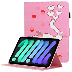 Etui en PU l'éléphant pour votre iPad mini (2021)