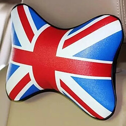 Wewoo Bleu 2 PCS drapeau UK modèle voiture Oreiller