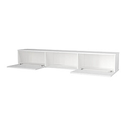 Helloshop26 Meuble TV 180 x 31 x 29,5 cm blanc 03_0007810