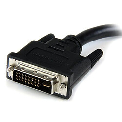 StarTech.com Câble adaptateur DVI vers VGA de 20cm - Convertisseur DVI-I vers HD15 - Mâle / Femelle - Noir