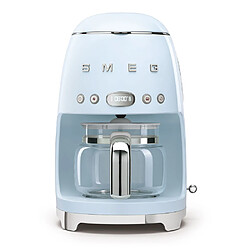 Cafetière filtre programmable 10 tasses 1050w bleu azur - dcf02pbeu - SMEG