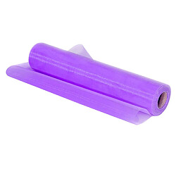 Acheter Bobine De Tissu De Tulle De Rouleau De Couleur Unie Pour Coudre Des Décorations D'artisanat Violet