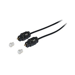 NEUTRE Câble optique Toslink ép 2.2mm Mâle/Mâle 1m