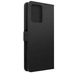 Avizar Étui pour Xiaomi Redmi Note 12 4G et 5G Porte-Carte Support Magnétique Noir